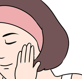 体力の回復を実感